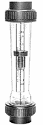 Durchflussmessgerät Schwebekörper  Trogflux